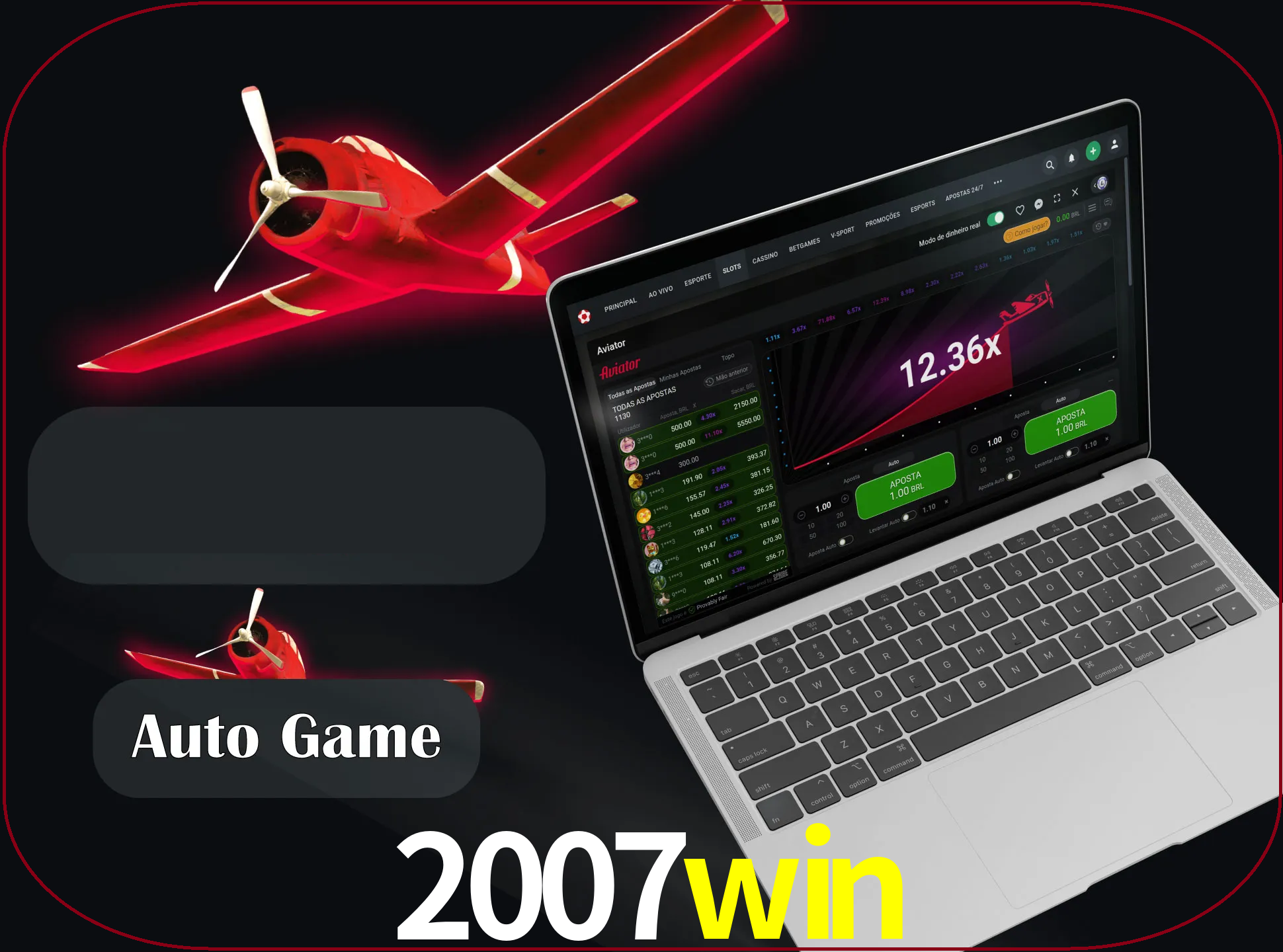 No modo automático, os jogos apostam e sacam seu dinheiro automaticamente.