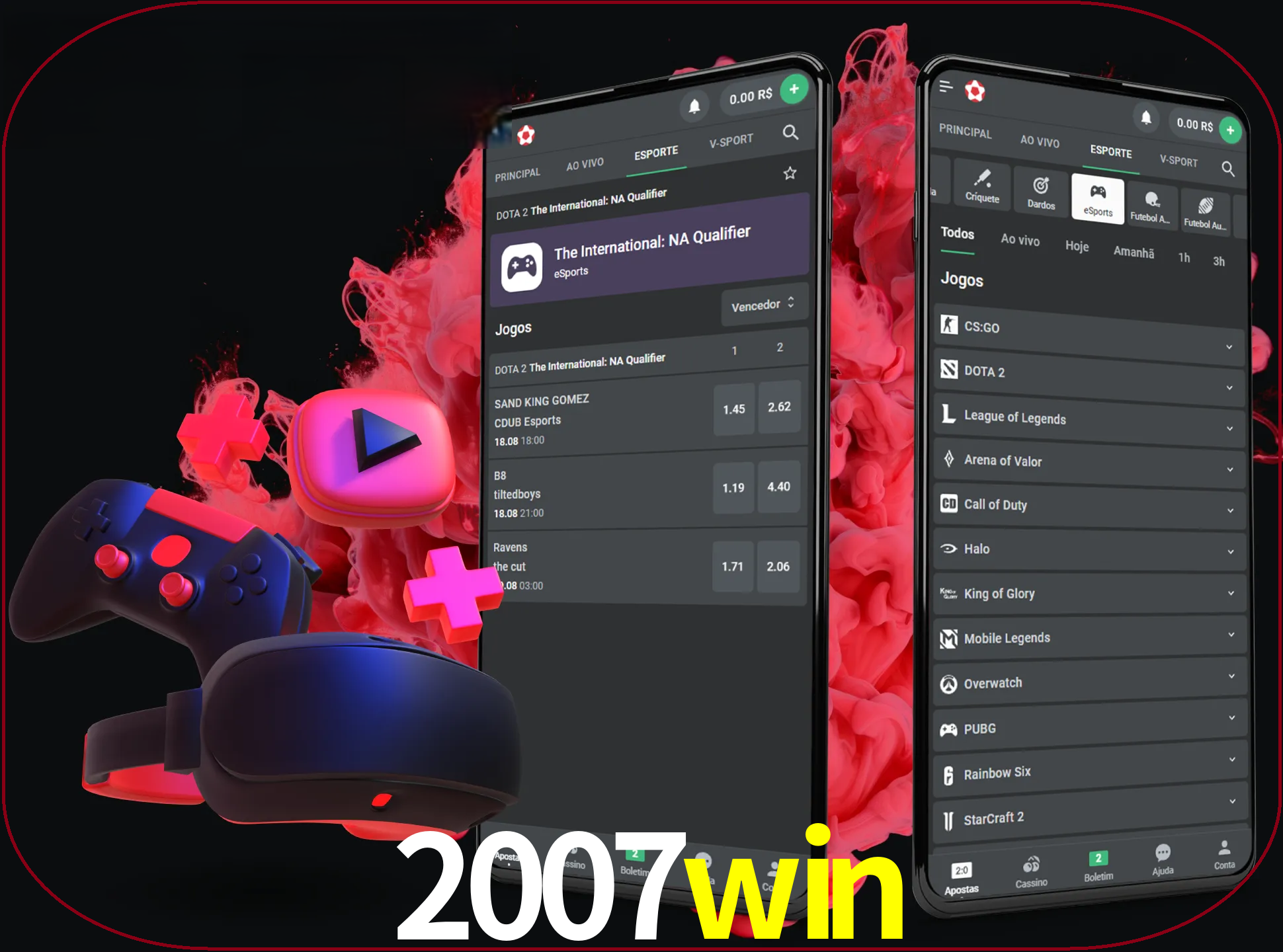 Para ter a aplicação móvel 2007WIN no seu smartphone, basta descarregar o ficheiro apk e seguir as instruções.