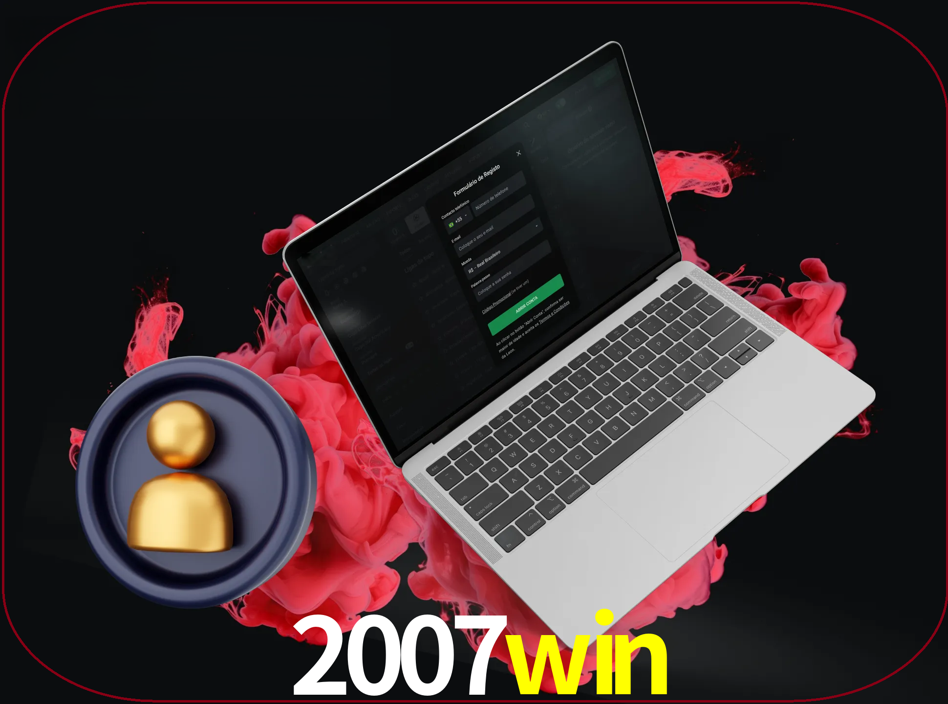 No cabeçalho do site 2007WIN, clique no botão que o levará a um formulário especial onde terá de introduzir as suas informações actuais.