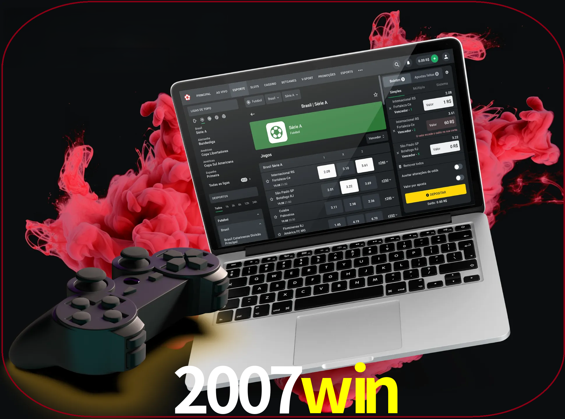 Visite a secção especial de jogos de vídeo em 2007WIN para descobrir em que jogos pode apostar e ganhar muito dinheiro.