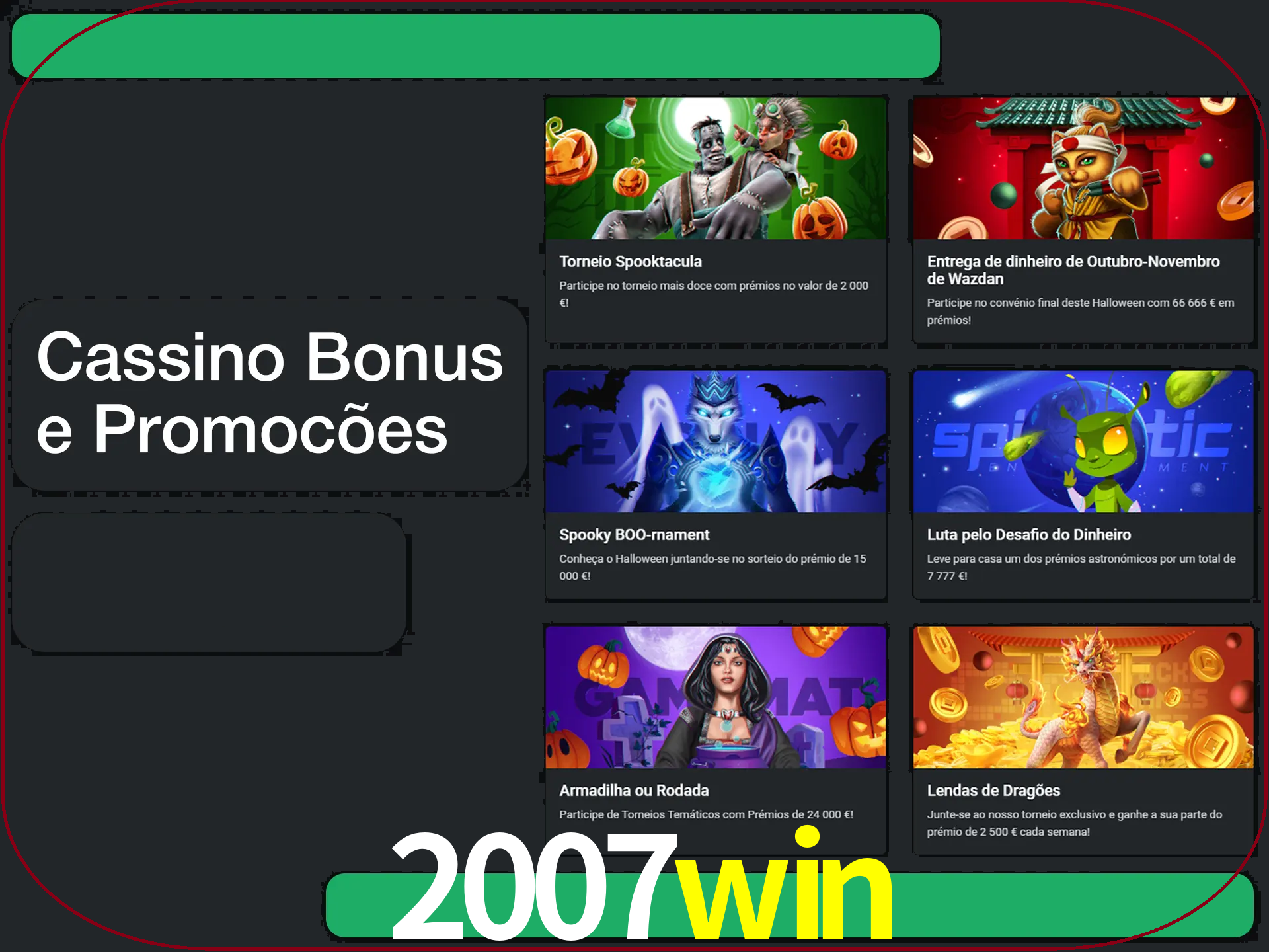 Verifique se há novos bônus de cassino para reivindicar.