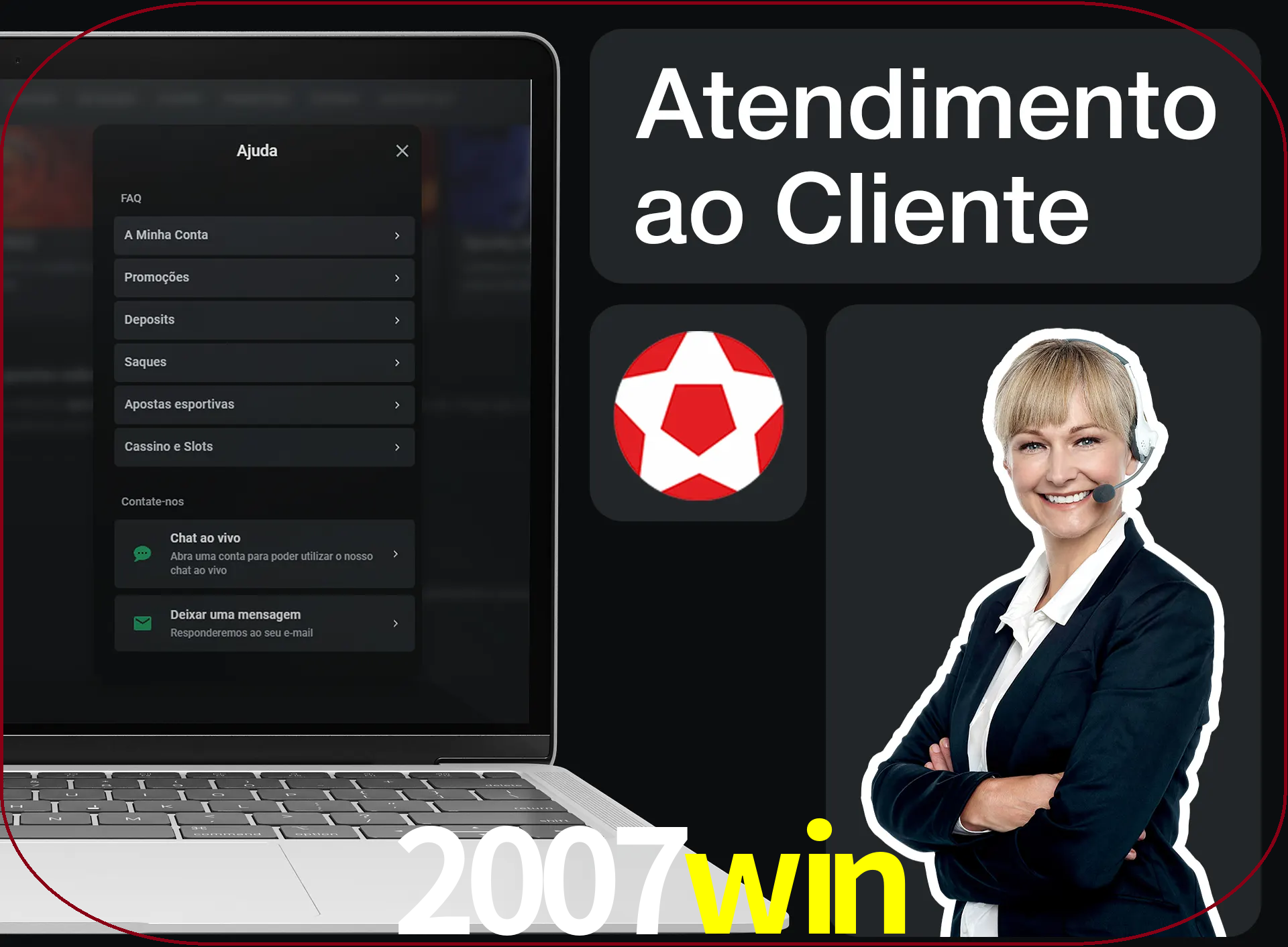 Você pode pedir nosso apoio para ajudar.