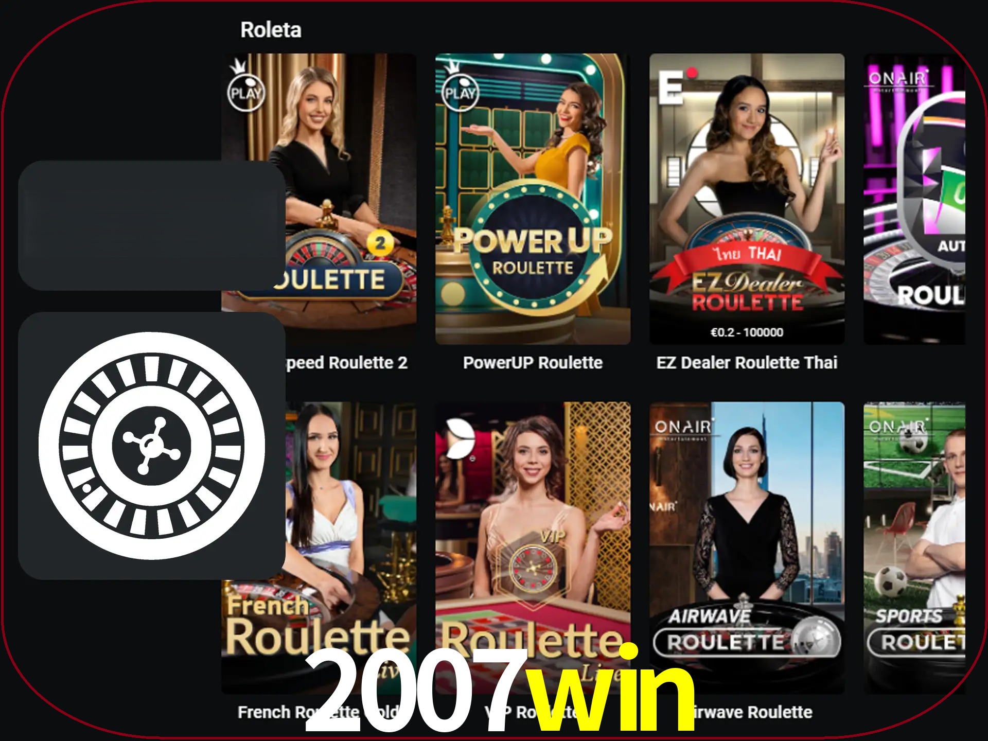 Receba seus ganhos girando a roleta.