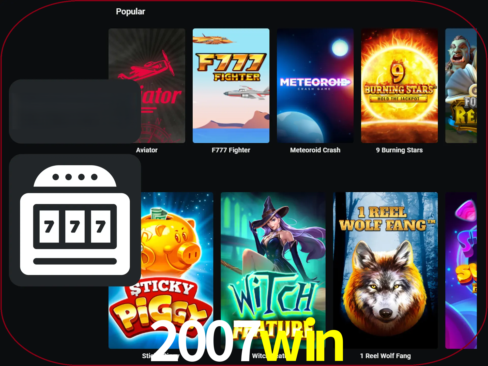 Gire seus slots de dinheiro favoritos.