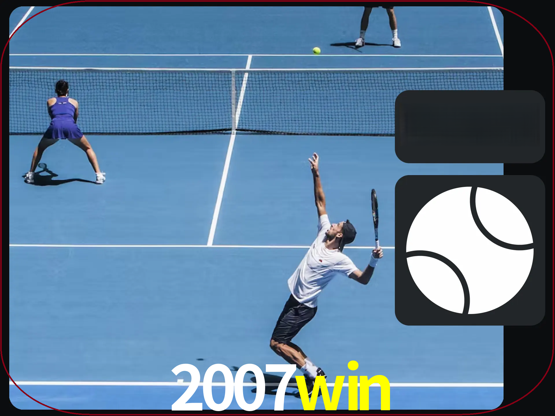 Apostar nos melhores jogadores e equipes de tênis.